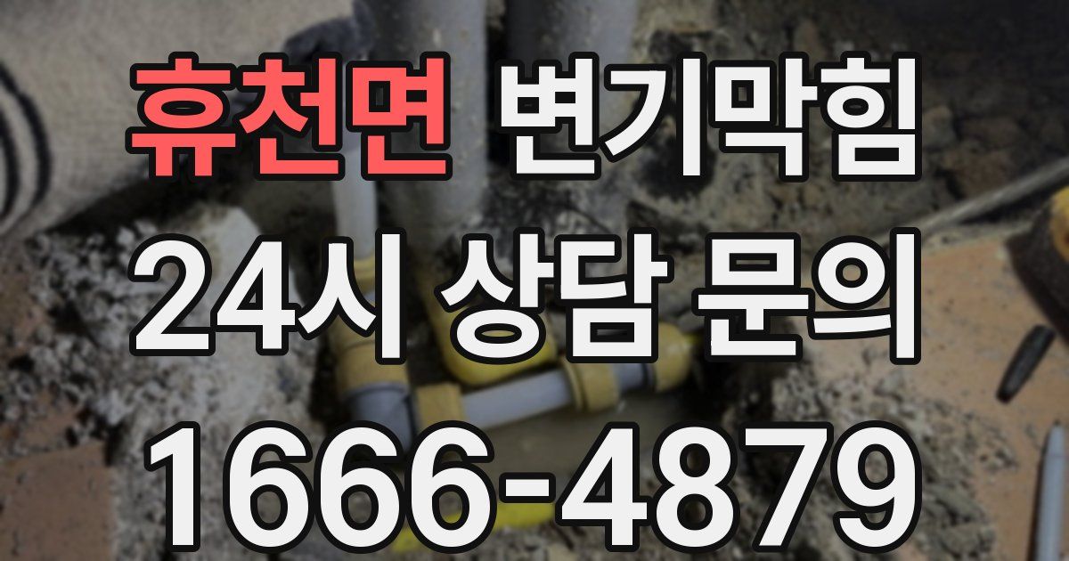 휴천면 변기
