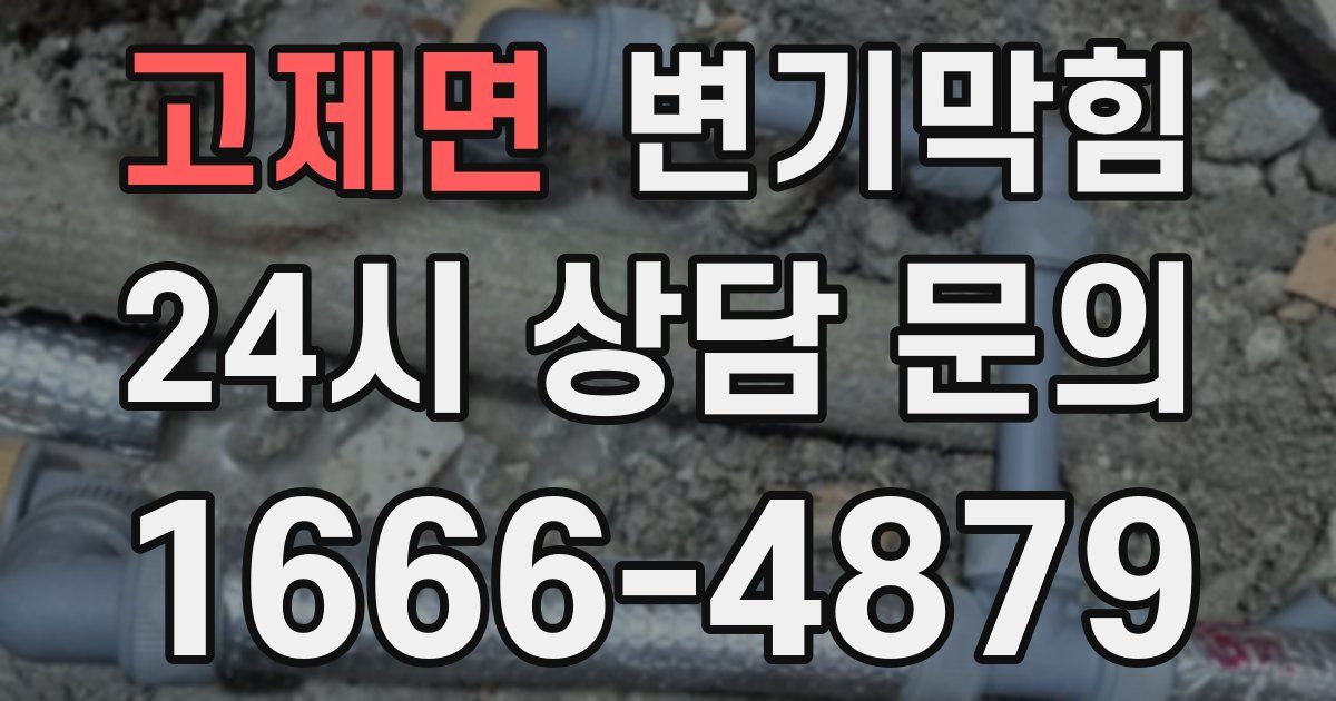 고제면 변기