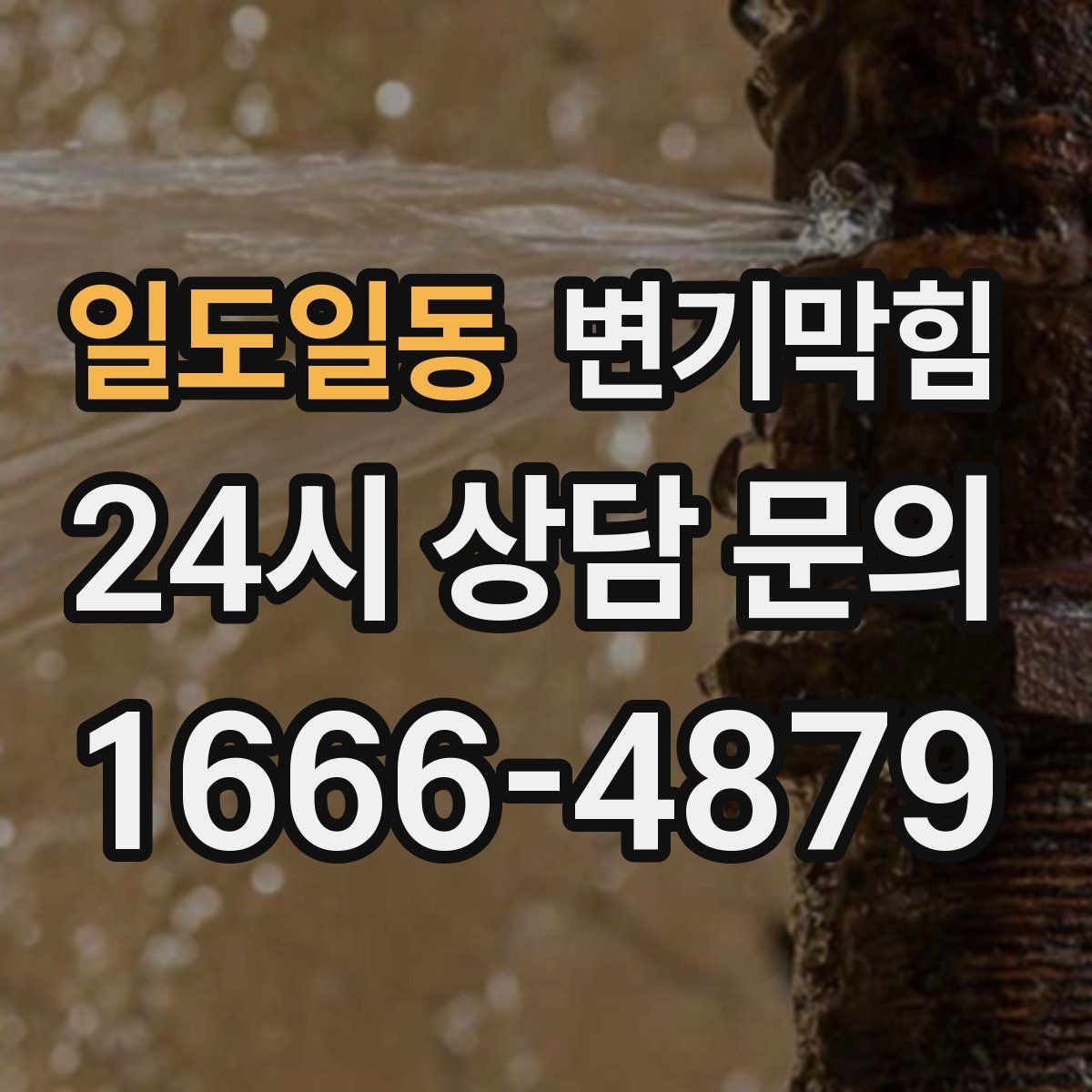 일도일동 변기막힘 빌라 배수구막힘 저층 역류 안정화