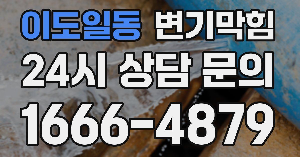 이도일동 변기