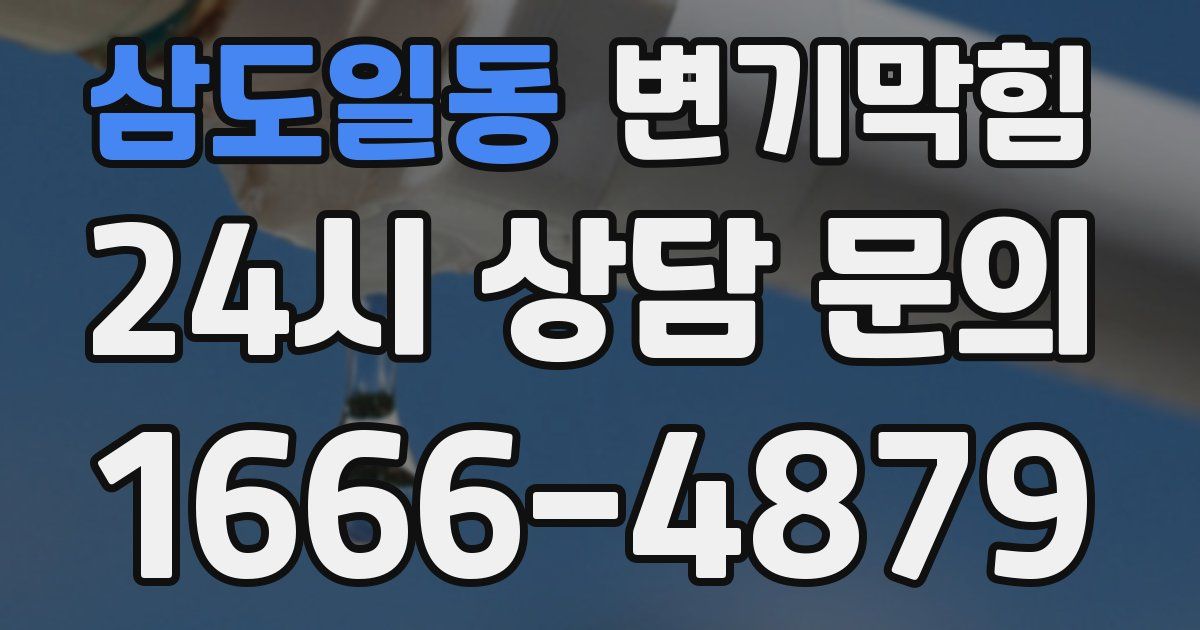 삼도일동 변기