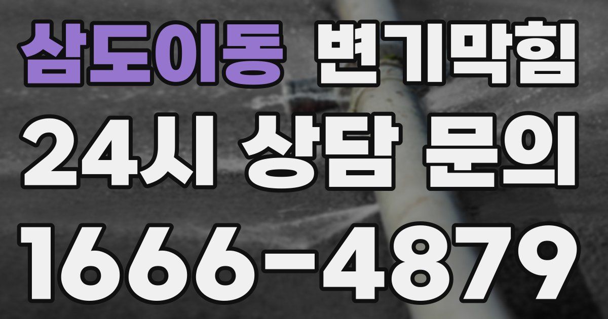 삼도이동 변기