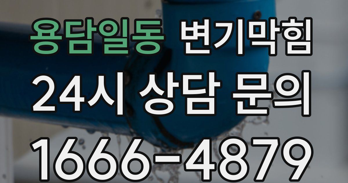 용담일동 변기