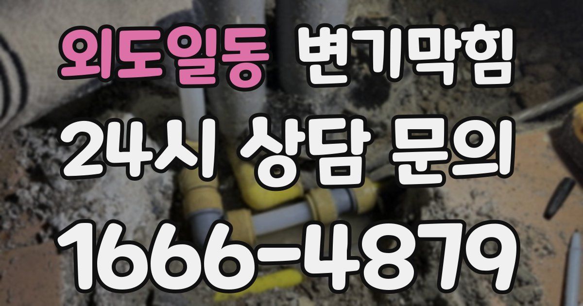 외도일동 변기