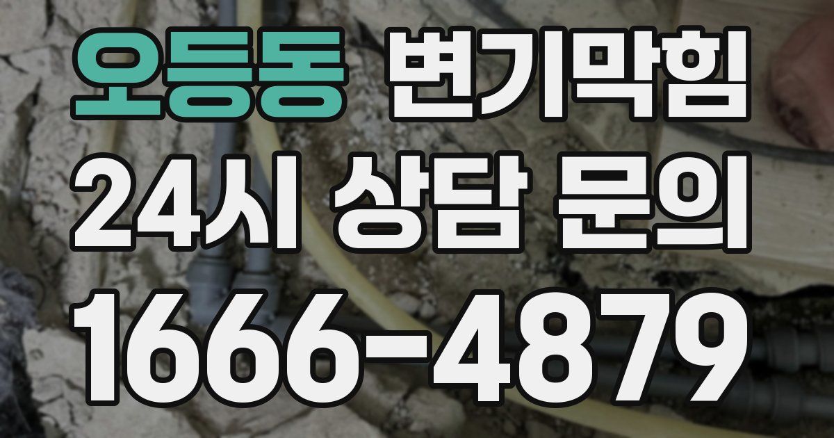오등동 변기