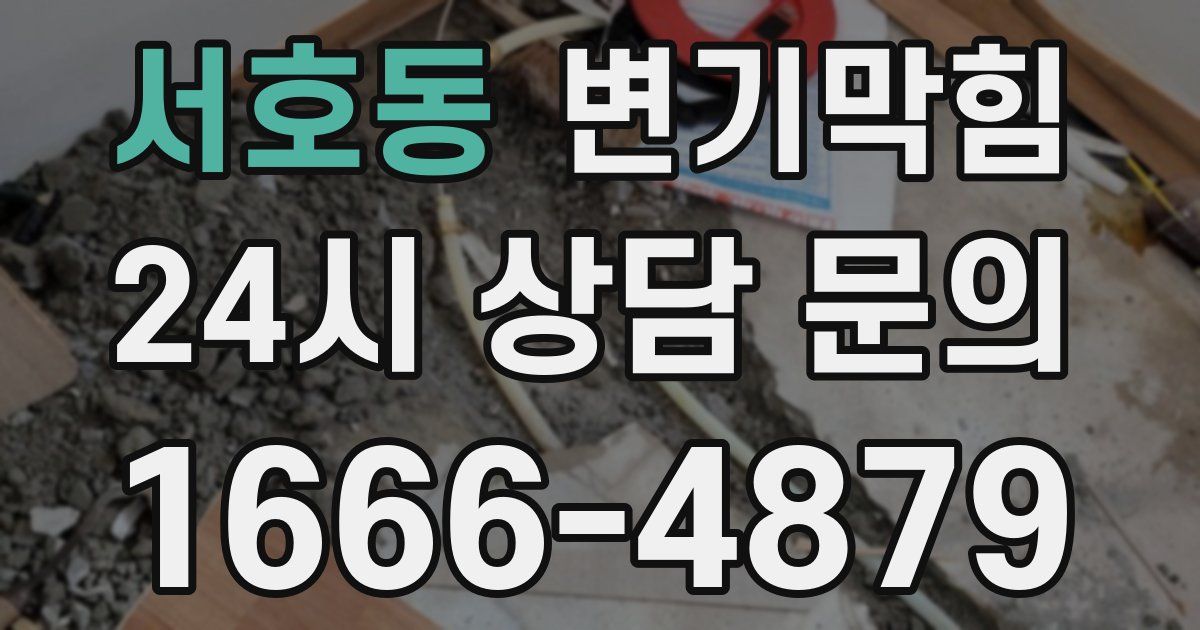 서호동 변기