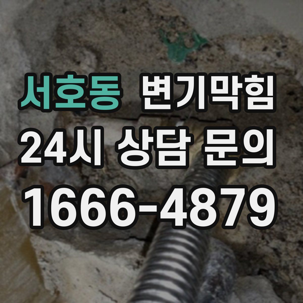 서호동 변기막힘