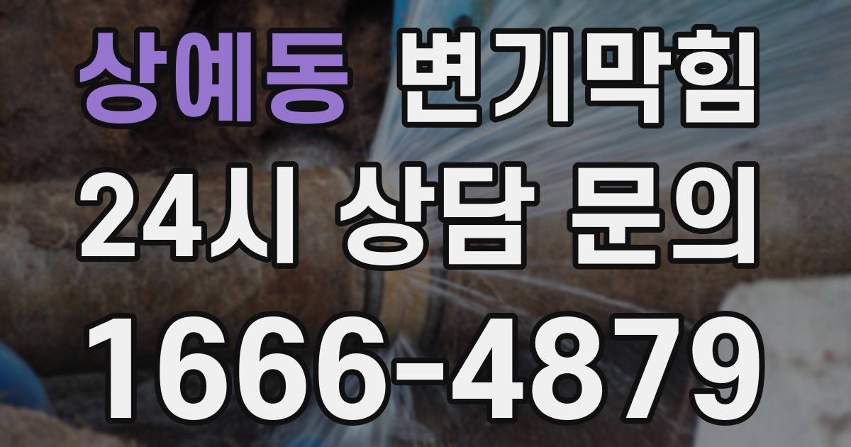 상예동 변기