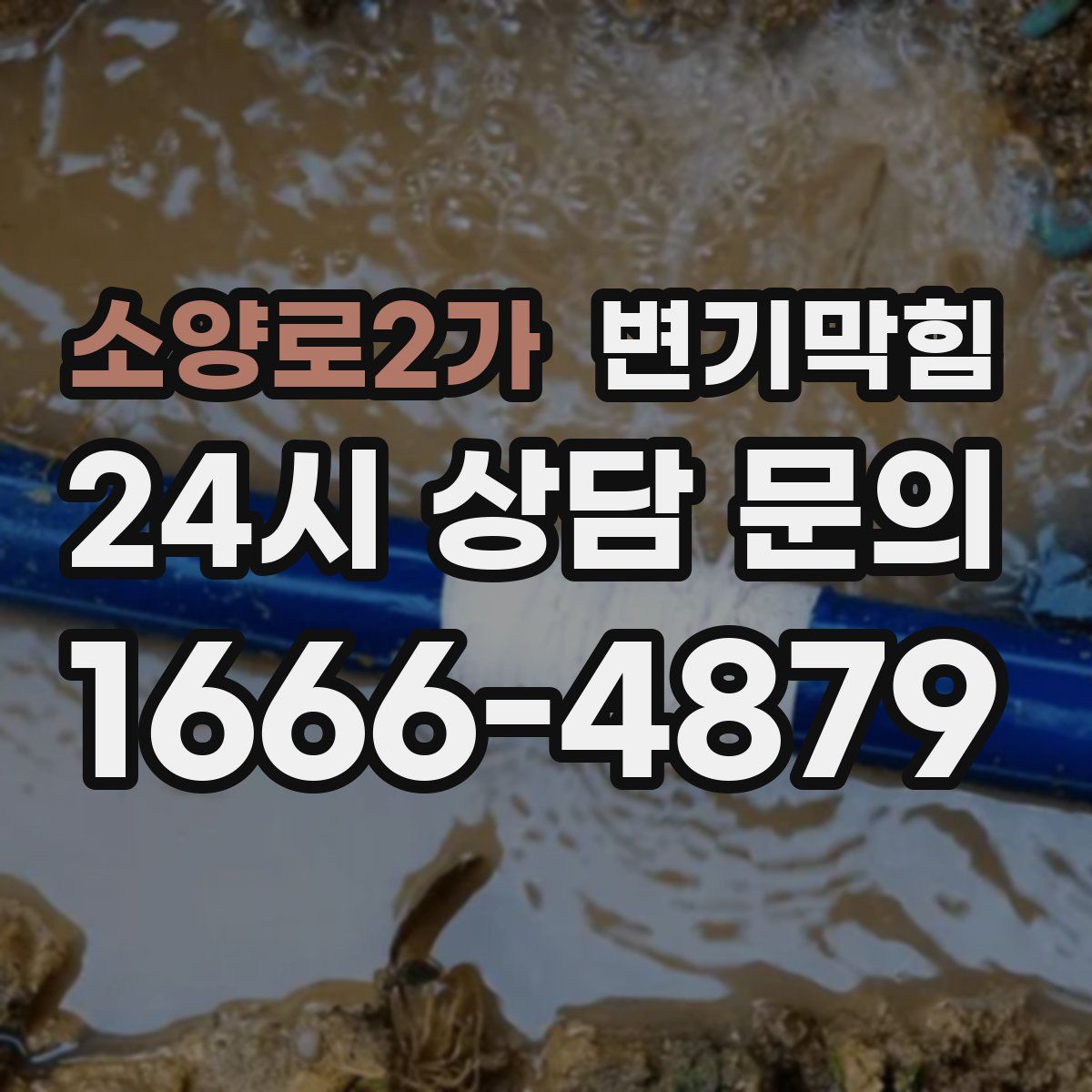 소양로2가 변기막힘