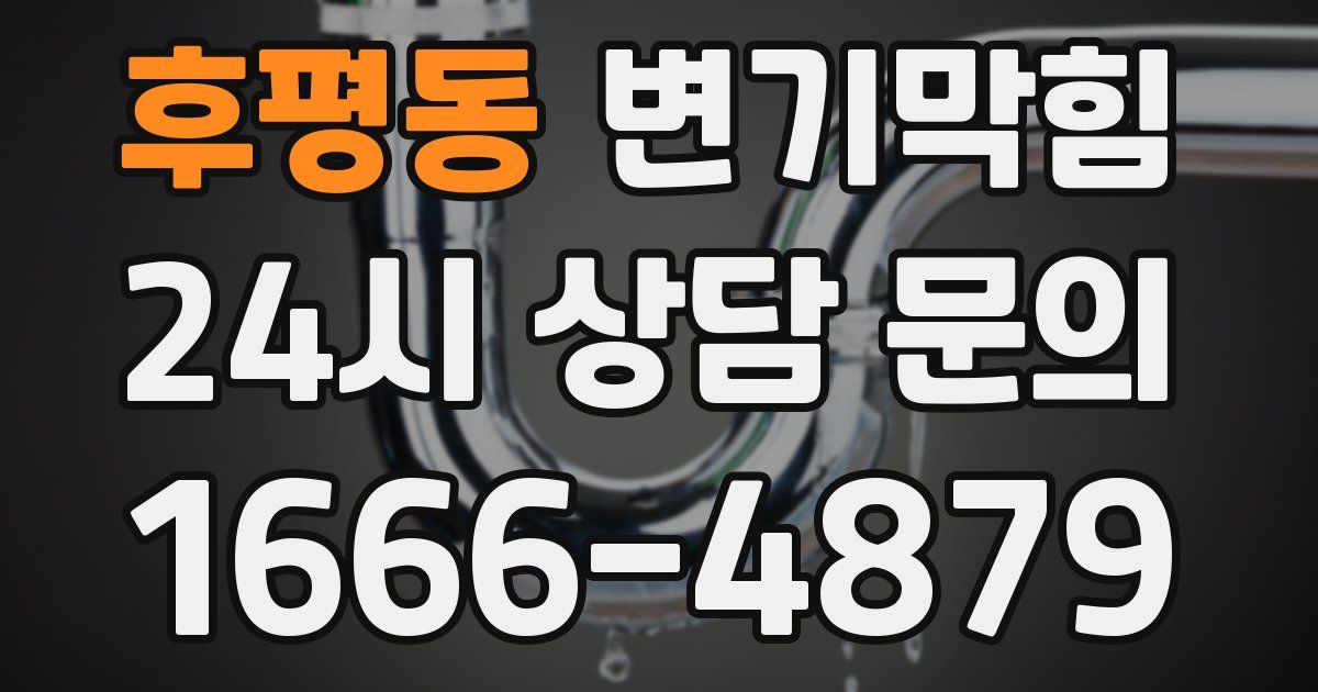후평동 변기