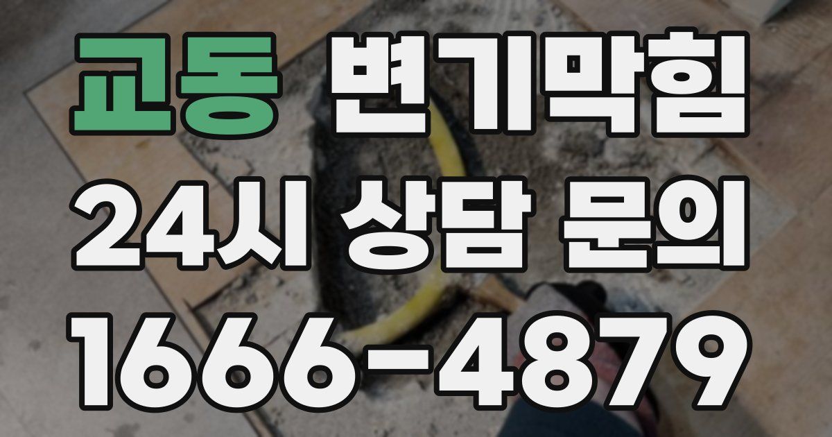 교동 변기