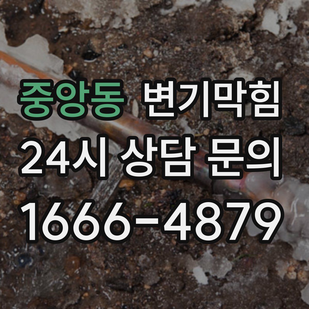 중앙동 변기막힘