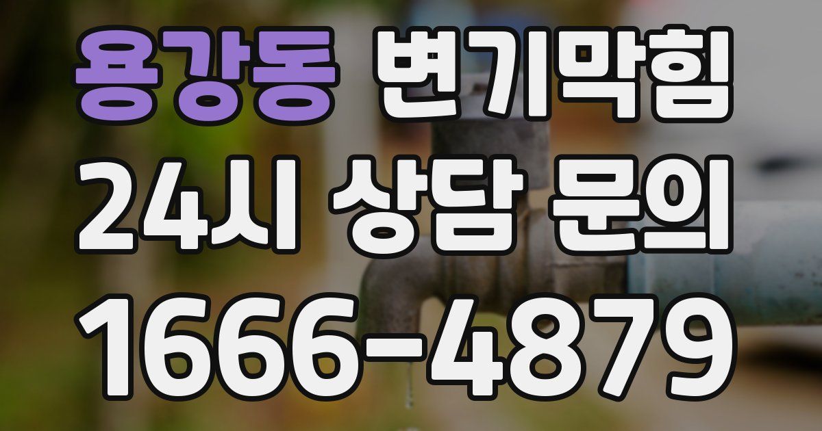 용강동 변기