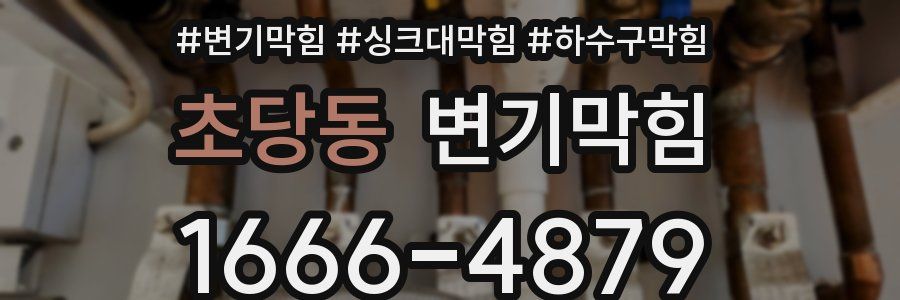 변기막힘