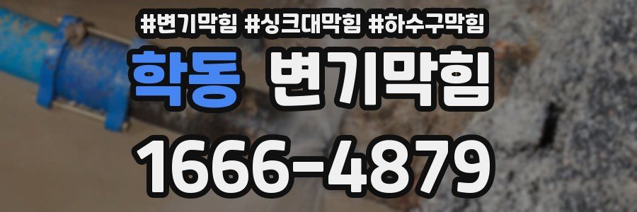 변기막힘