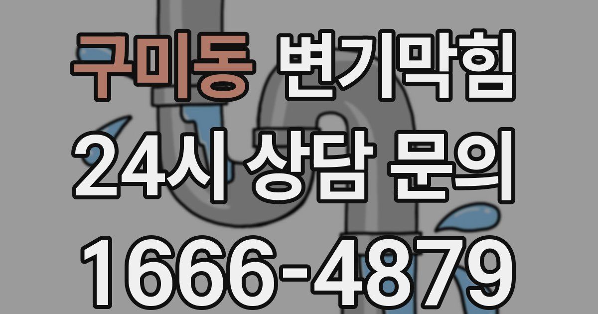 구미동 변기