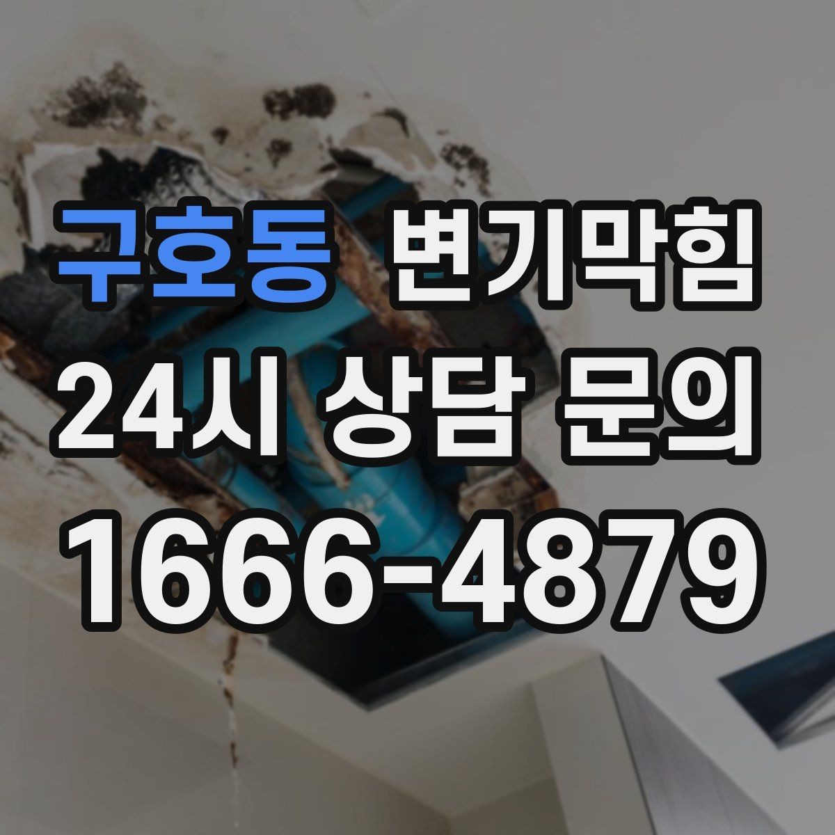 구호동 변기막힘 카페 변기뚫기 소형 장비로 신속 복구