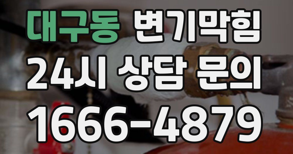 대구동 변기