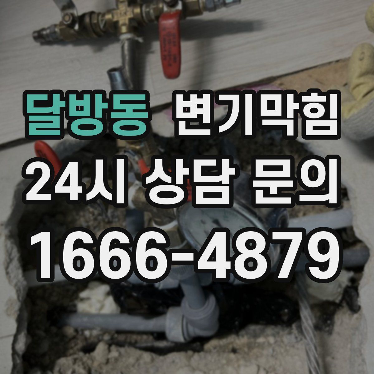 달방동 변기막힘