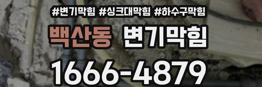 변기막힘