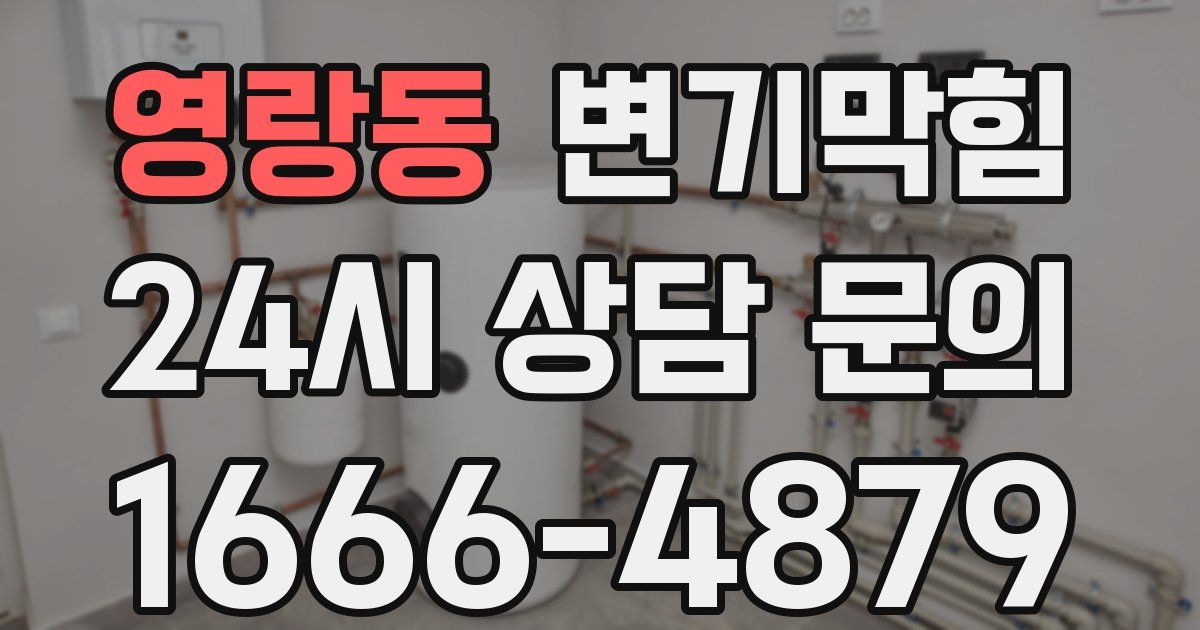 영랑동 변기