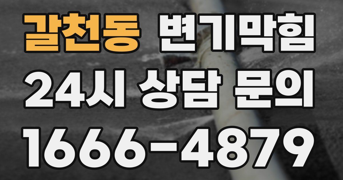 갈천동 변기