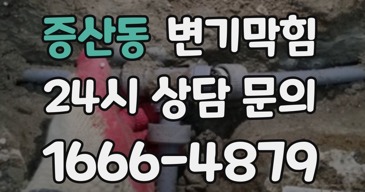 증산동 변기