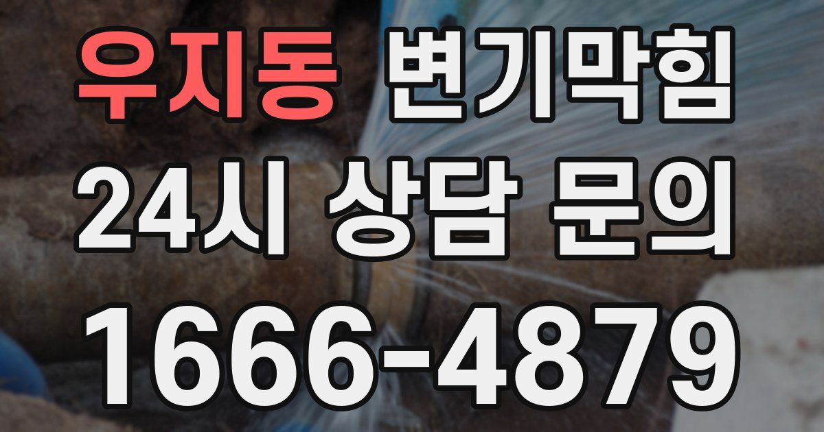우지동 변기