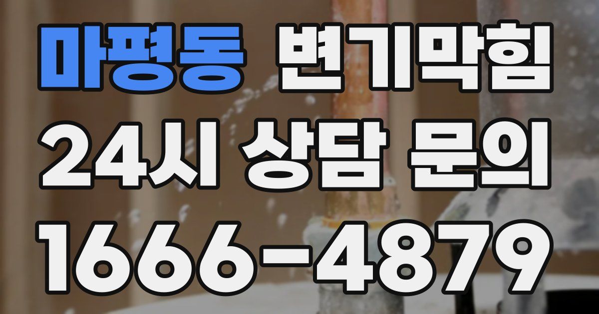 마평동 변기