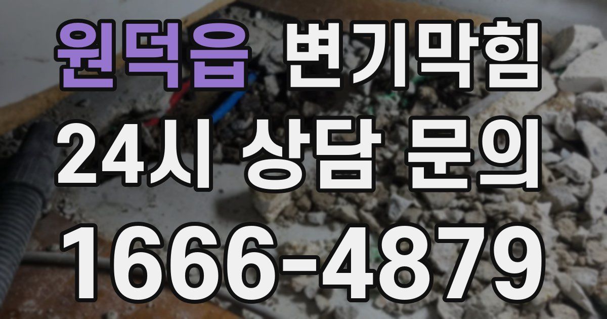 원덕읍 변기