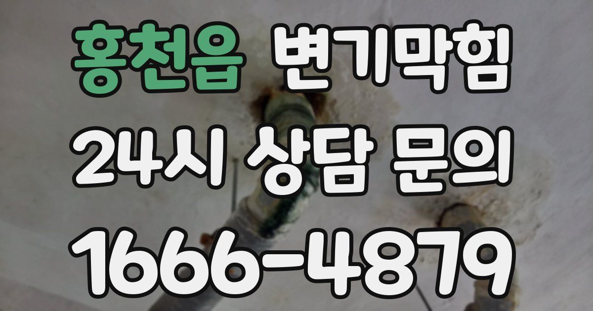 홍천읍 변기