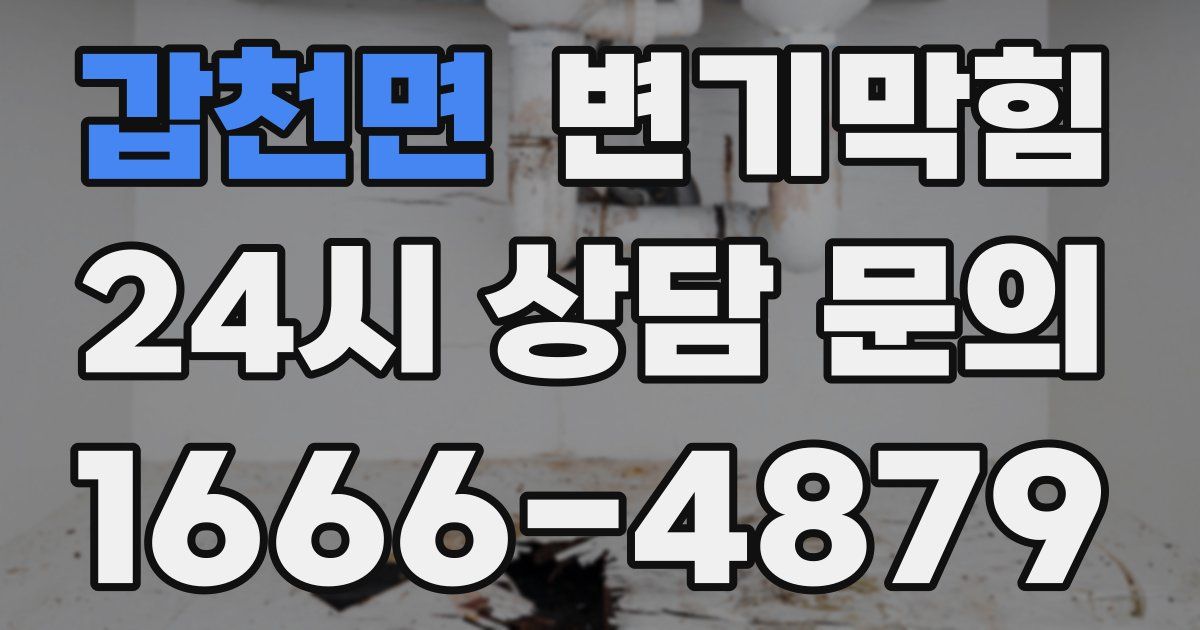 갑천면 변기
