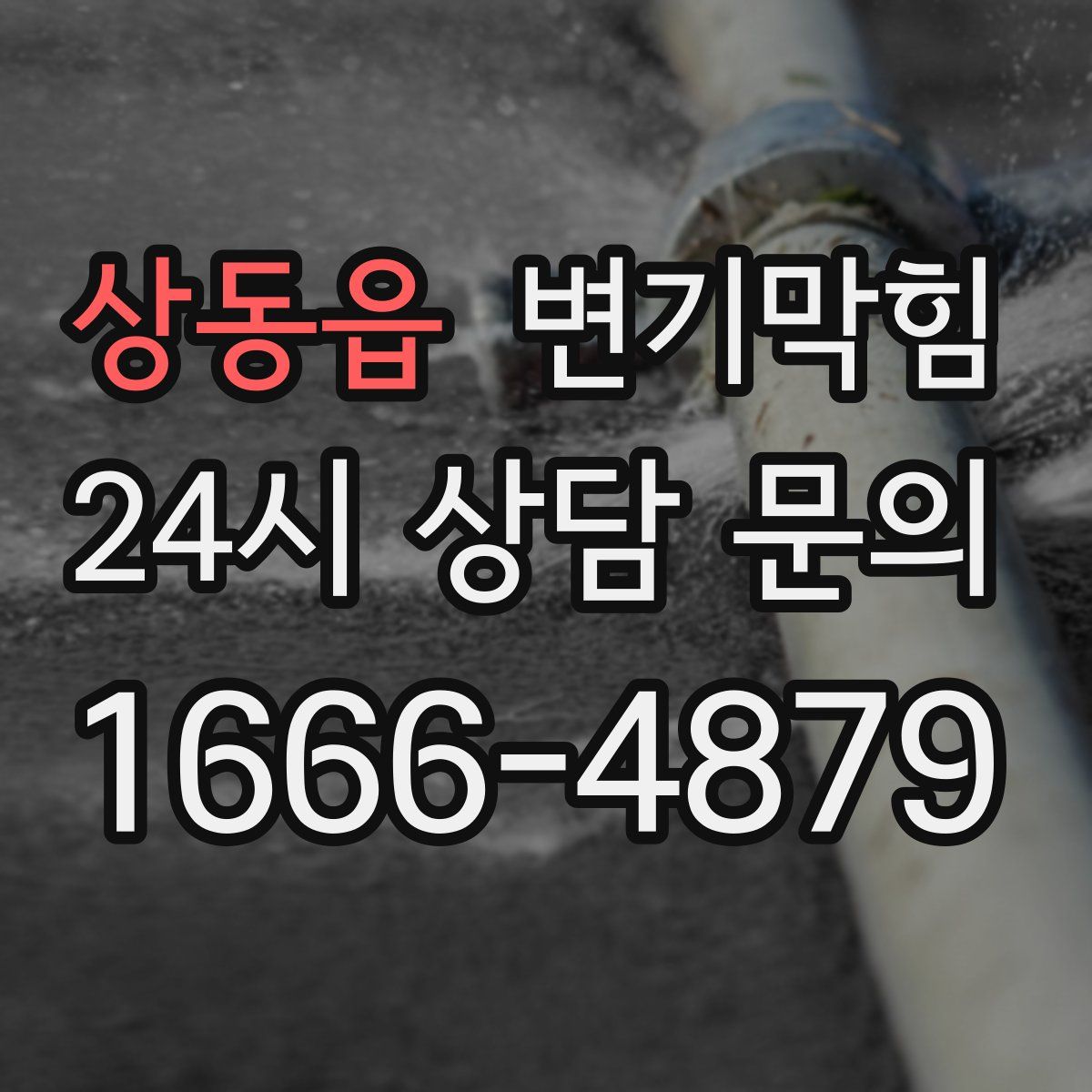 상동읍 변기막힘