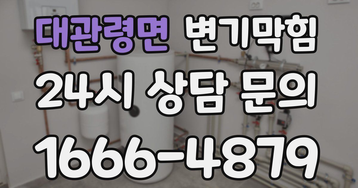 대관령면 변기