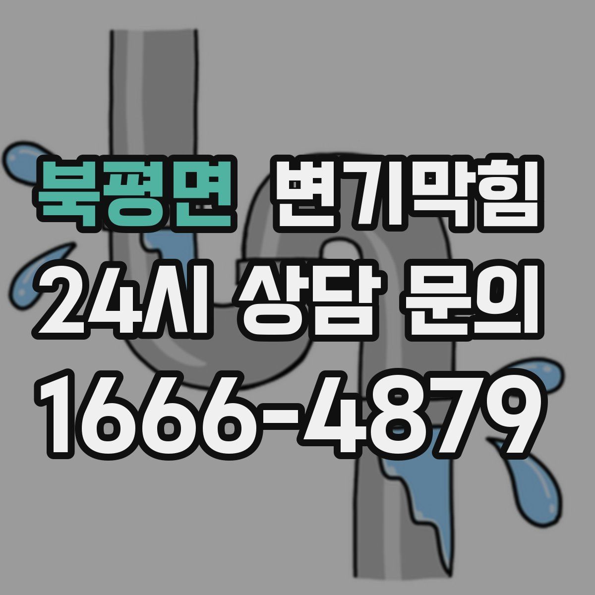 북평면 변기막힘