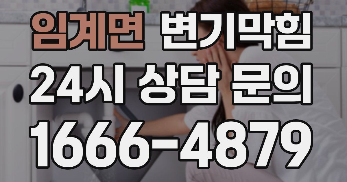 임계면 변기