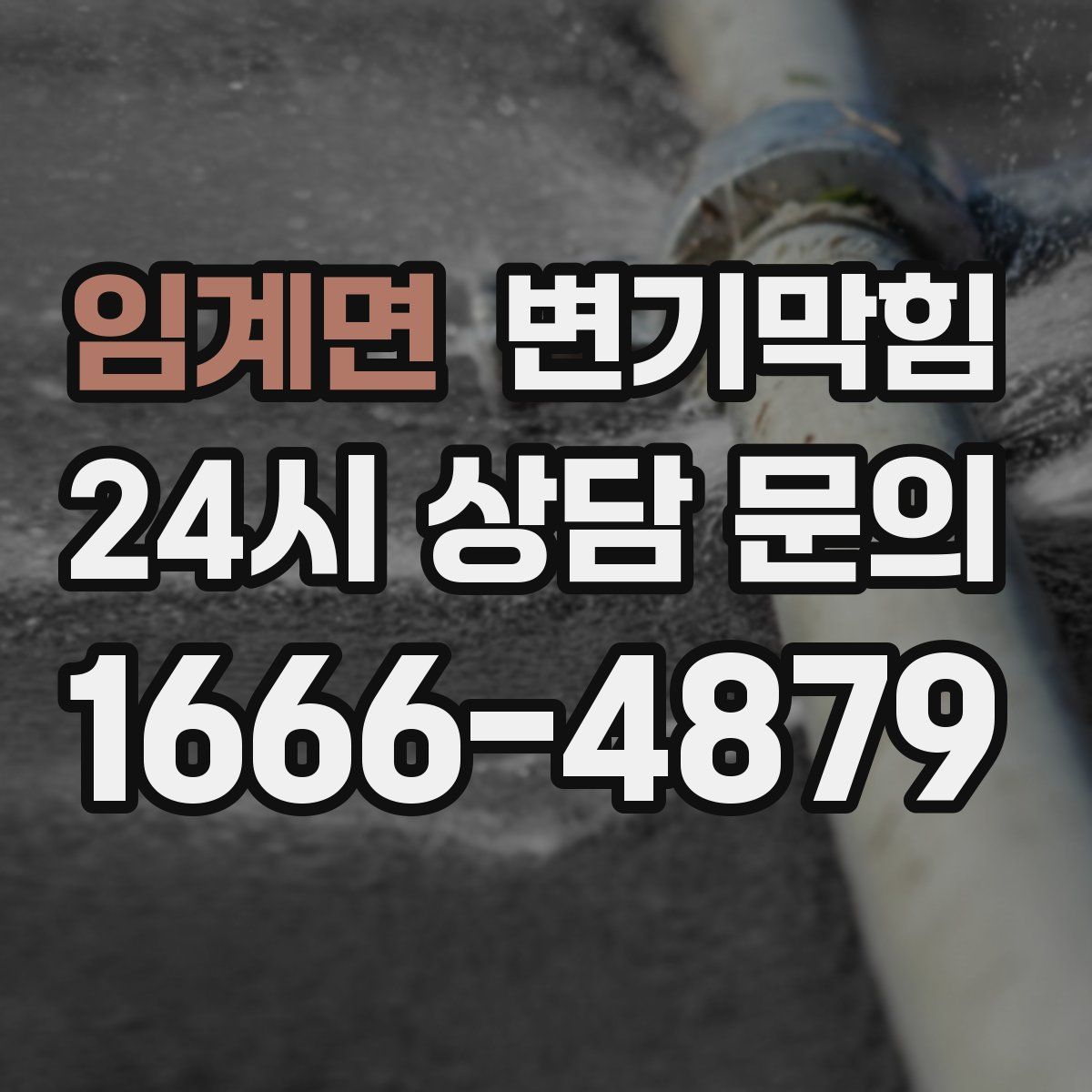 임계면 변기막힘