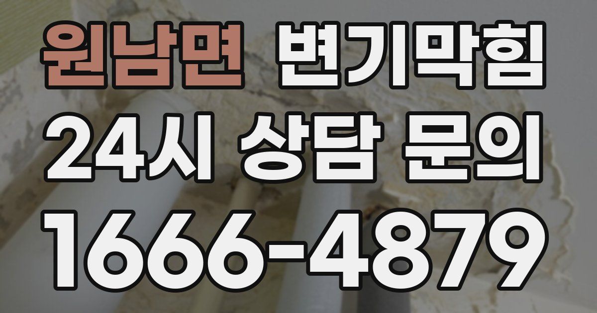 원남면 변기