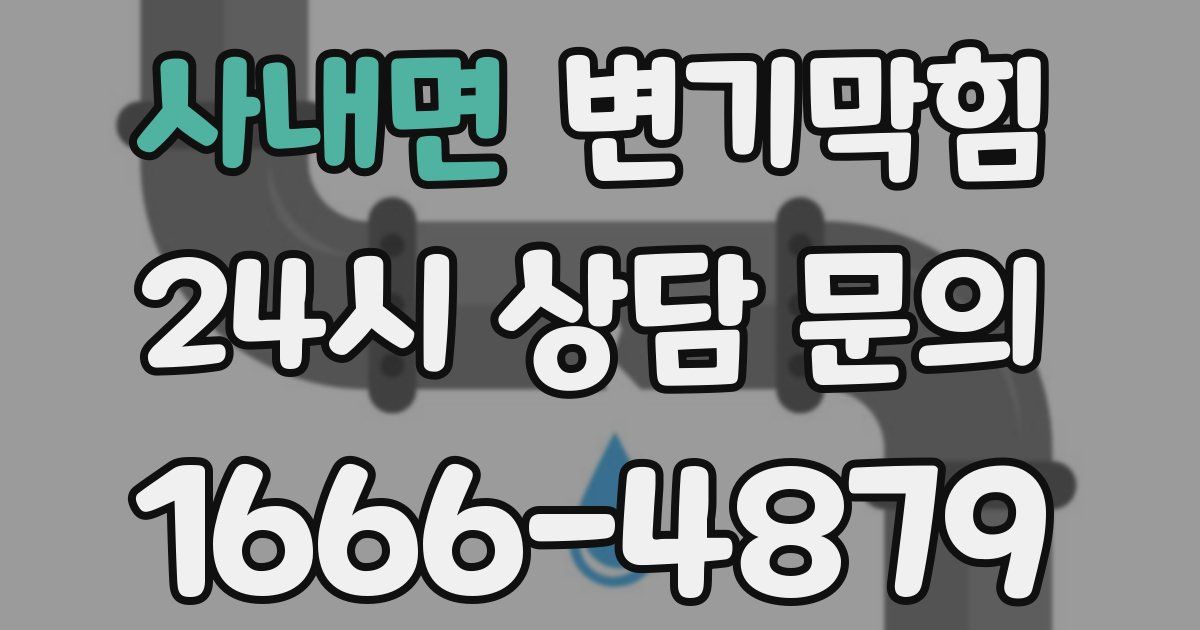 사내면 변기