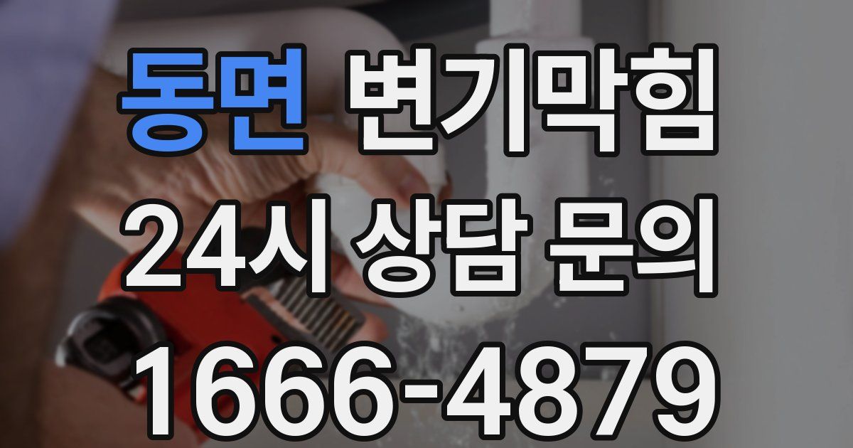 동면 변기