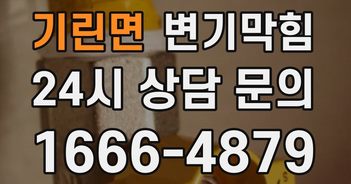 기린면 변기