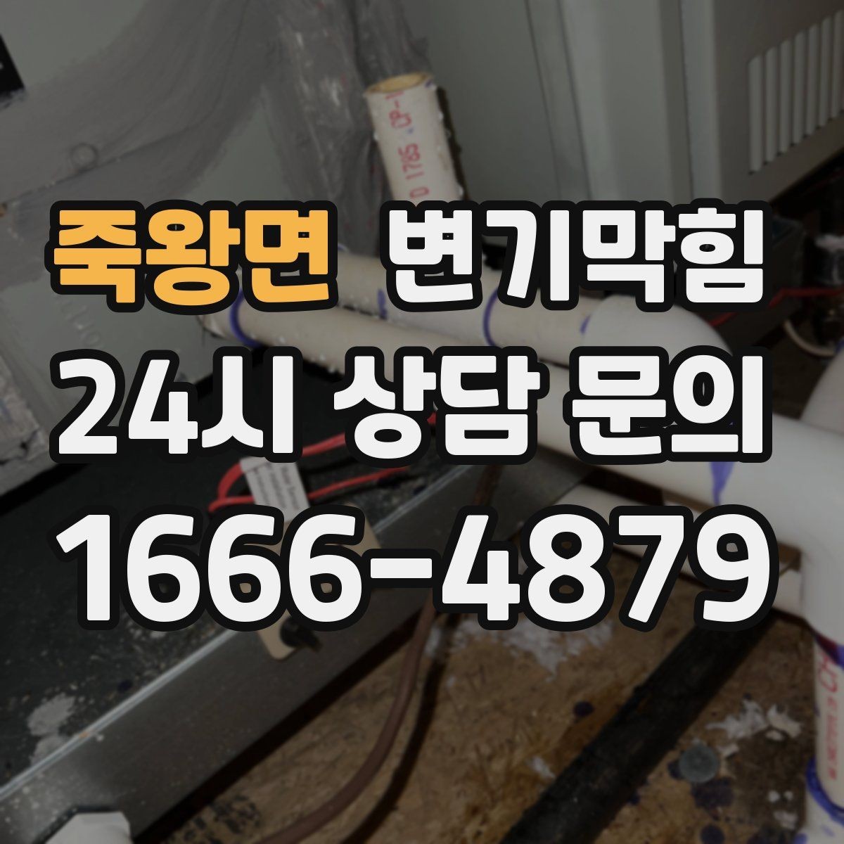 죽왕면 변기막힘 식당 배수구막힘 냄새·거품 동시 해결