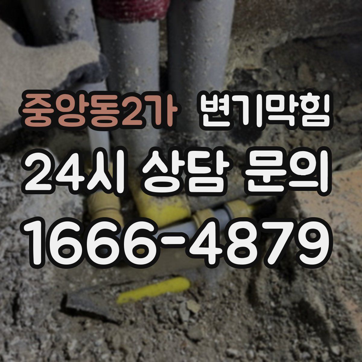 중앙동2가 변기막힘