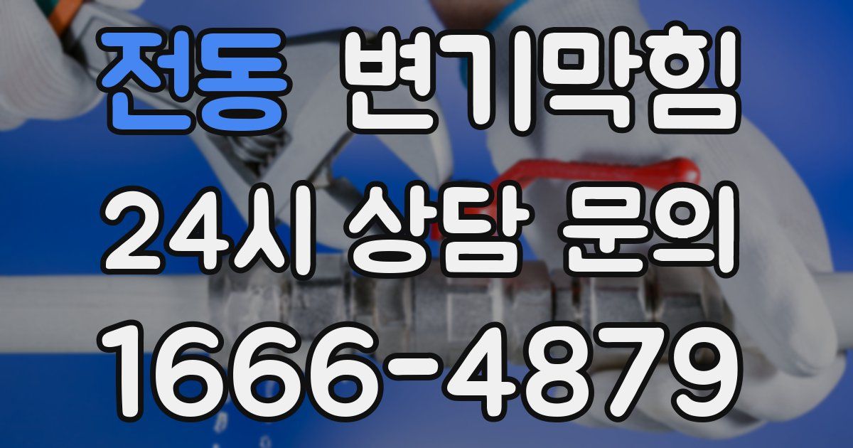 전동 변기