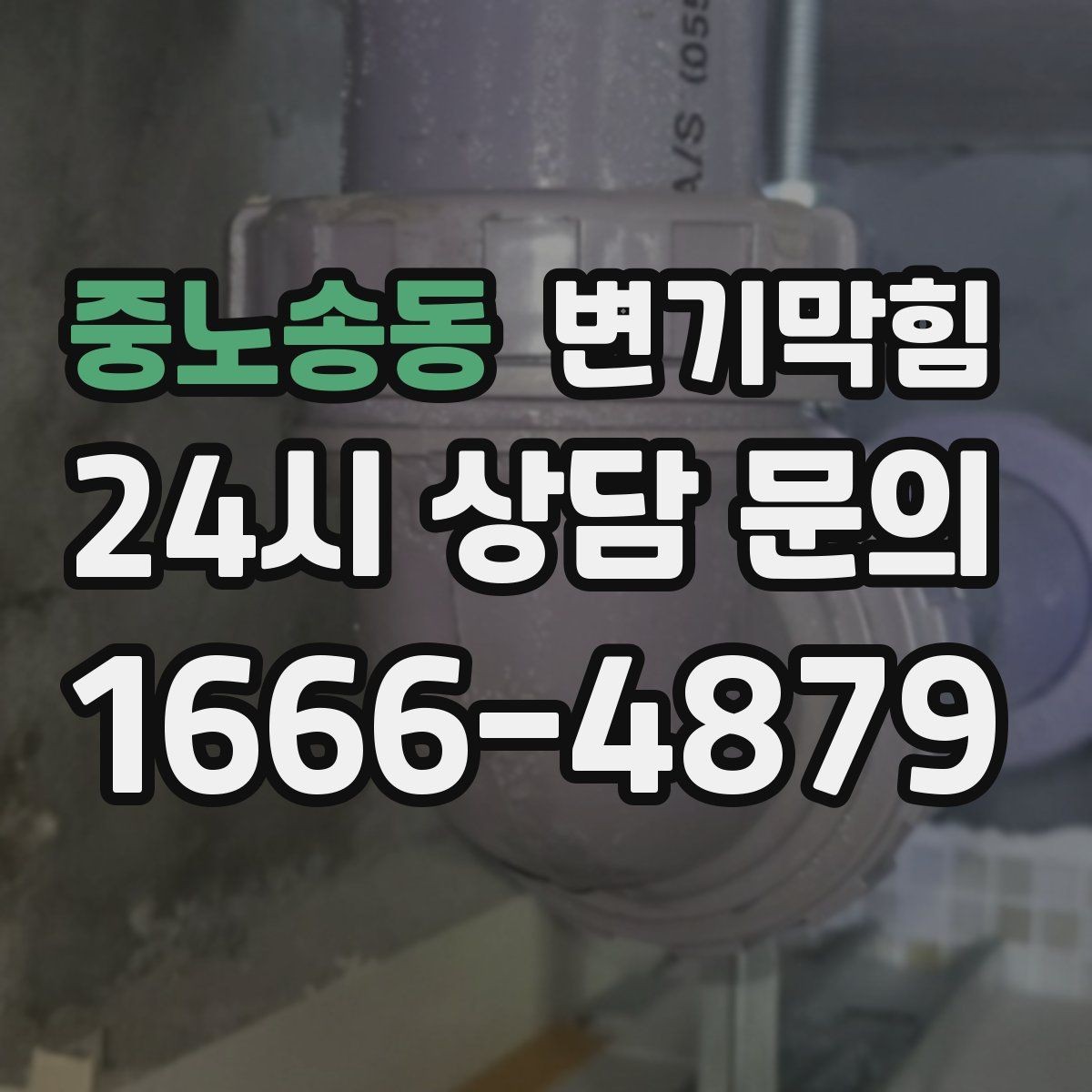 중노송동 변기막힘 빌라 배수구막힘 저층 역류 소거