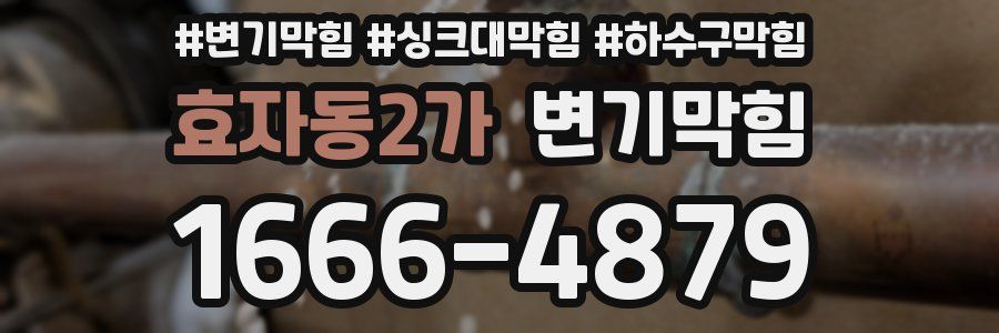 변기막힘