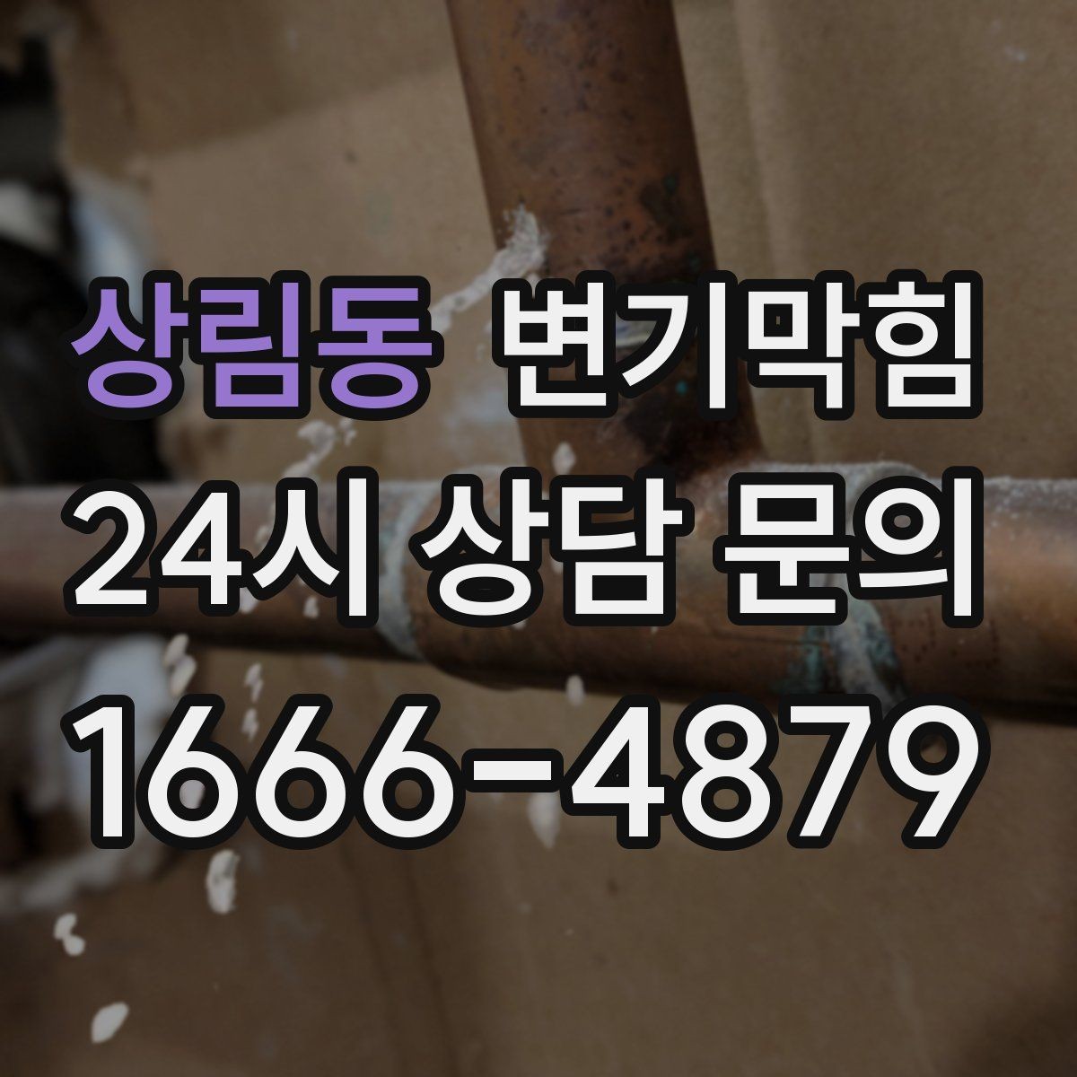 상림동 변기막힘 상가 변기뚫기 민원 제로 운영