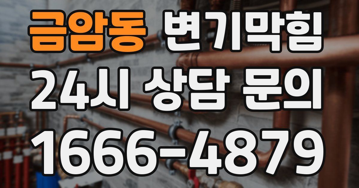 금암동 변기