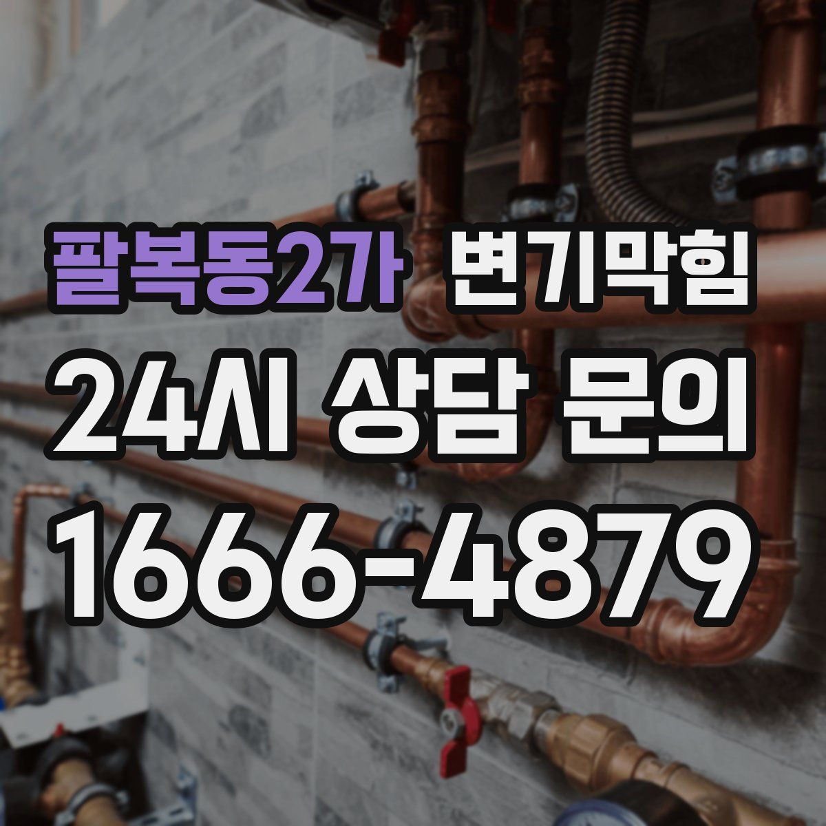 팔복동2가 변기막힘