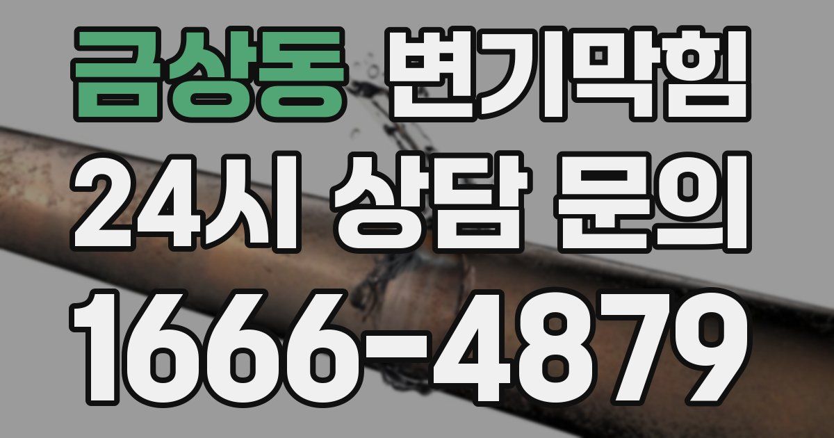 금상동 변기